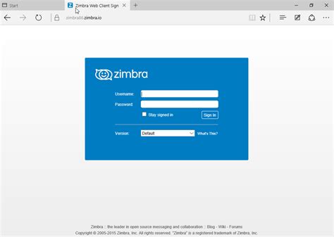 Zimbra dbe mail sign in  Zimbra provides open source server and client